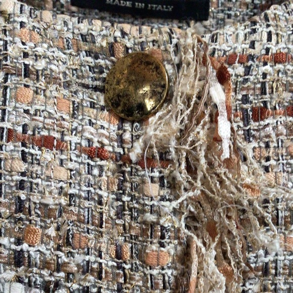 Tagliatore frayed edges tweed jacket, Size 42 - Picture 4 of 12